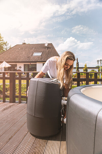 Spas sans raccordement fixe à l'eau